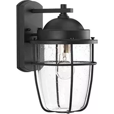 Progress Lighting P560066031 Holcombe Wall Lantern Black