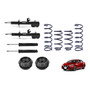 Kit 2 Amortiguadores Delanteros Con Bases Nissan Versa 2020