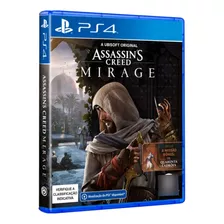 Assassin's Creed Mirage Ps4 Mídia Física Pronta Entrega Br