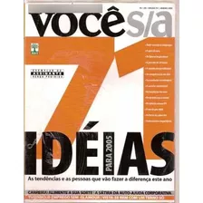 Revista Você S.a - 71 Idéias Para 2005