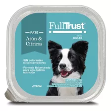 20 Pzas Fulltrust Perro Alimento Húmedo Atún 100 Gr C/u