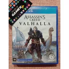 Assassin's Creed Valhalla Ps4 Midia Física Usado 