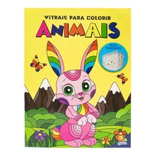 Livro Vitrais Para Colorir: Animais