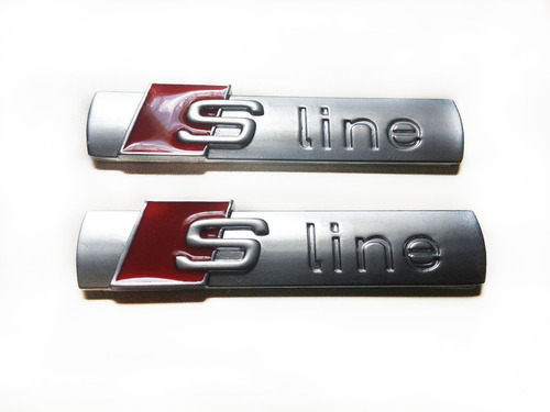 Emblema Audi Sline S Line A1 A3 A4 A5 A6 Q3 Q5 Tt S3 4 Tt Foto 6