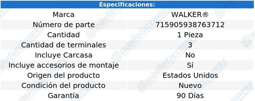 Sensor Maf Buick Reatta V6 3.8l 91 Walker Foto 6