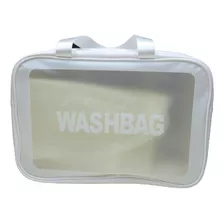 Bolso Organizador Transparente Impermeable Maquillaje L