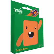 Album Dental Para Guardar Os Dentes De Leite Laranja - Angie