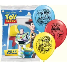 Toy Story Globos Toy Story - Partido Globos De Látex - 6 Cue