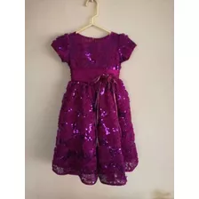 Vestido De Fiesta Para Niña Talla 2 Prenda Nueva