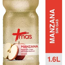 Seis(6), Agua Mas 1.6 Lts Sin Gas Sabor Manzana Cachantun