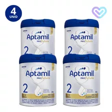 Fórmula Infantil Em Pó Sem Glúten Danone Aptamil Profutura 2 En Lata - Kit De 4 De 800g - 6 A 12 Meses