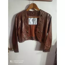 Chaqueta Abierta Corta Las Pepas Xs Campera Saco Corto