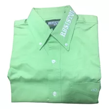 Camisa De Rodeo Resistol/r1s7105m Shirt/hombre/men.verde.