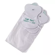 Kit Eletrodos Pads P/ Aparelhos Fisioterapia Tens - 4 Pares Cor Branco