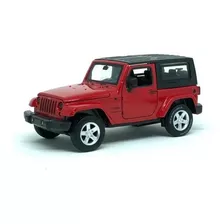 Miniatura Jeep Wrangler 1/32 Califórnia Com Luz E Som