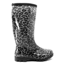 Bota Feminina Galocha Impermeável P/ Chuva Inverno Original