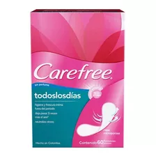 Protectores Diarios Carefree Todos Los Dias 60un