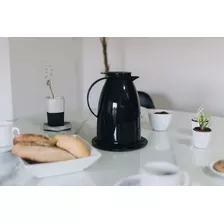 Bule Térmico Viena 750ml Com Gatilho Preto - Invicta