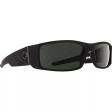 Gafas De Sol Polarizadas Spy Optic Hielo, 56 Mm (soft Matte 