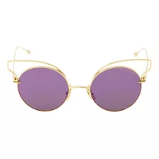 Gafas De Sol Dita Believer A-gld 18k Dark Greyviolet Flashar