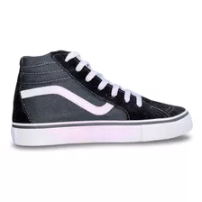 Zapatilla Botita De Gamuza Urbana Skate Mujer