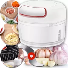 Kit 70 Triturador Alho Mini Processador 2 Lâminas Inox