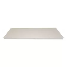 1 Prateleira 1,05mt X 0,50mt Mdf 25mm Branco 105x50cm