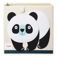 Cesto Organizador 3 Sprouts Quadrado Panda