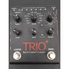 Pedal Digitech Trio + Band Creator Plus Looper