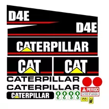 Adesivos Para Trator Caterpillar D4e