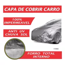 Capa Cobrir Anti Uv * Chuva Carro Renault Logan ( Forrada )