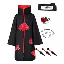 Kit De Accesorios De Ropa De Bata De Cosplay De Naruto Akats