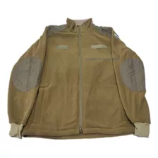 Campera Tactica Polar Coyote Tan Uca Abrigo Liso