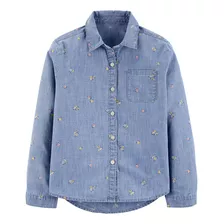 Oshkosh Camisa Mangas Largas Flores