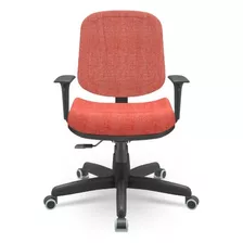 Cadeira Diretor Premium Base Aço Capa Relax Concept Rosé T88