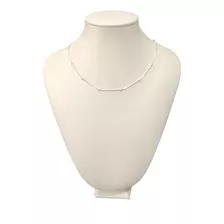 Gargantilha Choker Bolinha Veneziana A Prata 925 Antialergic