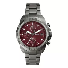 Reloj Hombre Fossil Bronson Gris Oscuro