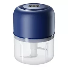 Mini Processador De Alimentos Elétrico Moedor Alho Sem Fio Cor Branco 110v/220v