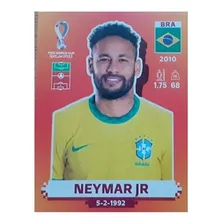 Figurita Neymar Jr Mundial Qatar 2022 Panini Original Bra16