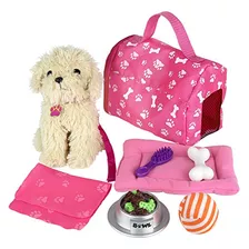 Clic N 'play Set 9 accesorios Con Cachorro De Peluche. Perfe