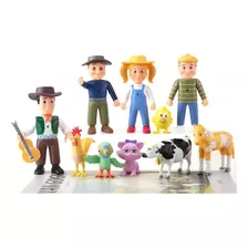 La Granja De Zenon Set 10 Figuras Con Luz 11cm