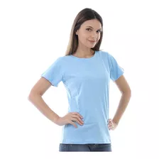Kit 3 Camisetas Femininas 100% Algodão Caimento Perfeito