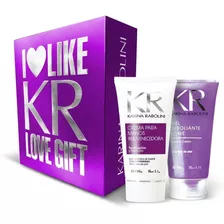 Karina Rabolini Kr Set I Love Gift Violeta Crema + Gel 