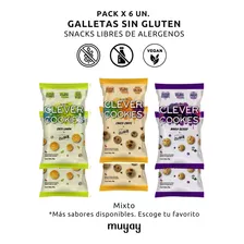 Pack Galletas Clever Sin Gluten Veganas