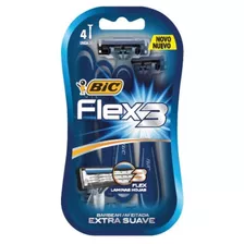 Afeitadora Bic Flex3 4 Unidades