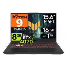 Asus Tuf A15 Ryzen 9 7940hs 16gb Ddr5 1tb Rtx4070 8gb 15.6'