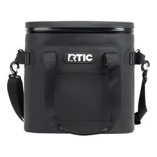 Rtic Soft Cooler 30, Negro, Bolsa Aislada, Cremallera A Prue