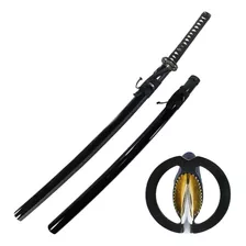 Makoto Hecho A Mano Práctico Musashi Anillo Samurai Katana E