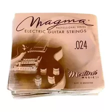 Cuerdas (10) Magma Para Guitarra Eléctrica .024
