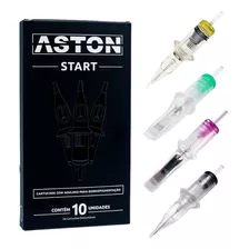 Cartucho Aston Machine Start Tatuagem Pen Tattoo 10 Unidades